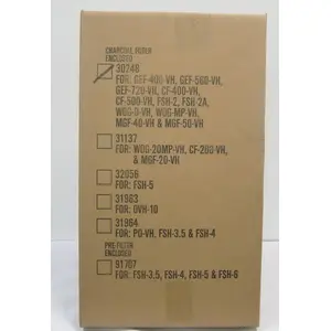 CHESTER'S 30248 FILTER CHARCOAL 20X12.275X2